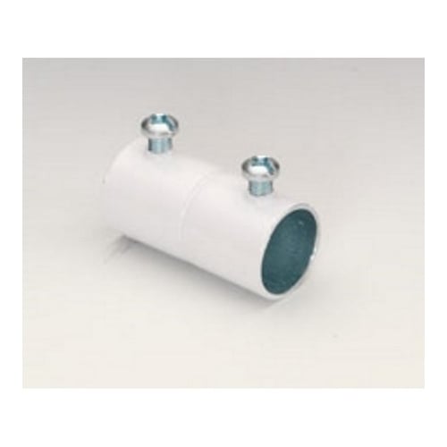 EMT Couplings, Color-Coded, Steel, White, Size 3/4"