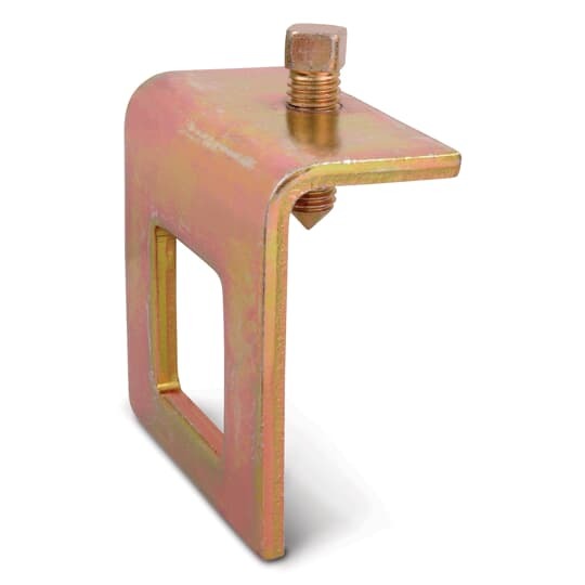 Clamp, Channel to Beam, Length 3-1/2 Inches, Width 3-1/2 Inches, Opening 1-11/16 Inches x 1-11/16 Inches, Steel, For use with channel Series B-900, B-905, B-995