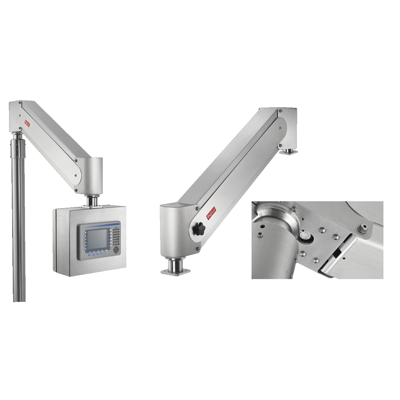 Syspend VHDS-Motion Arm Type 4X, 10.18x30.65x4.86, Brushed, SS304