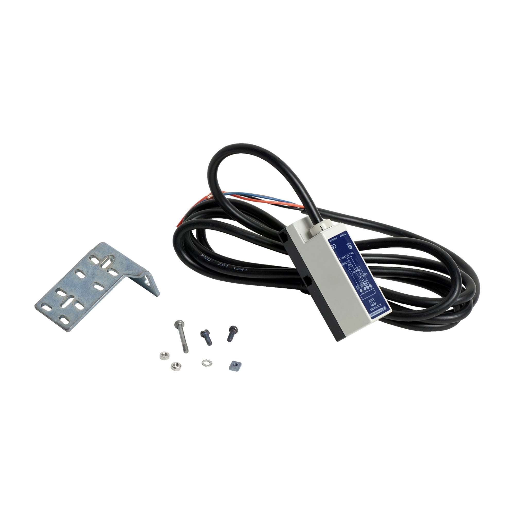 photo-electric sensor - XUL - reflex - Sn 6m - 12..24VDC - cable 2m