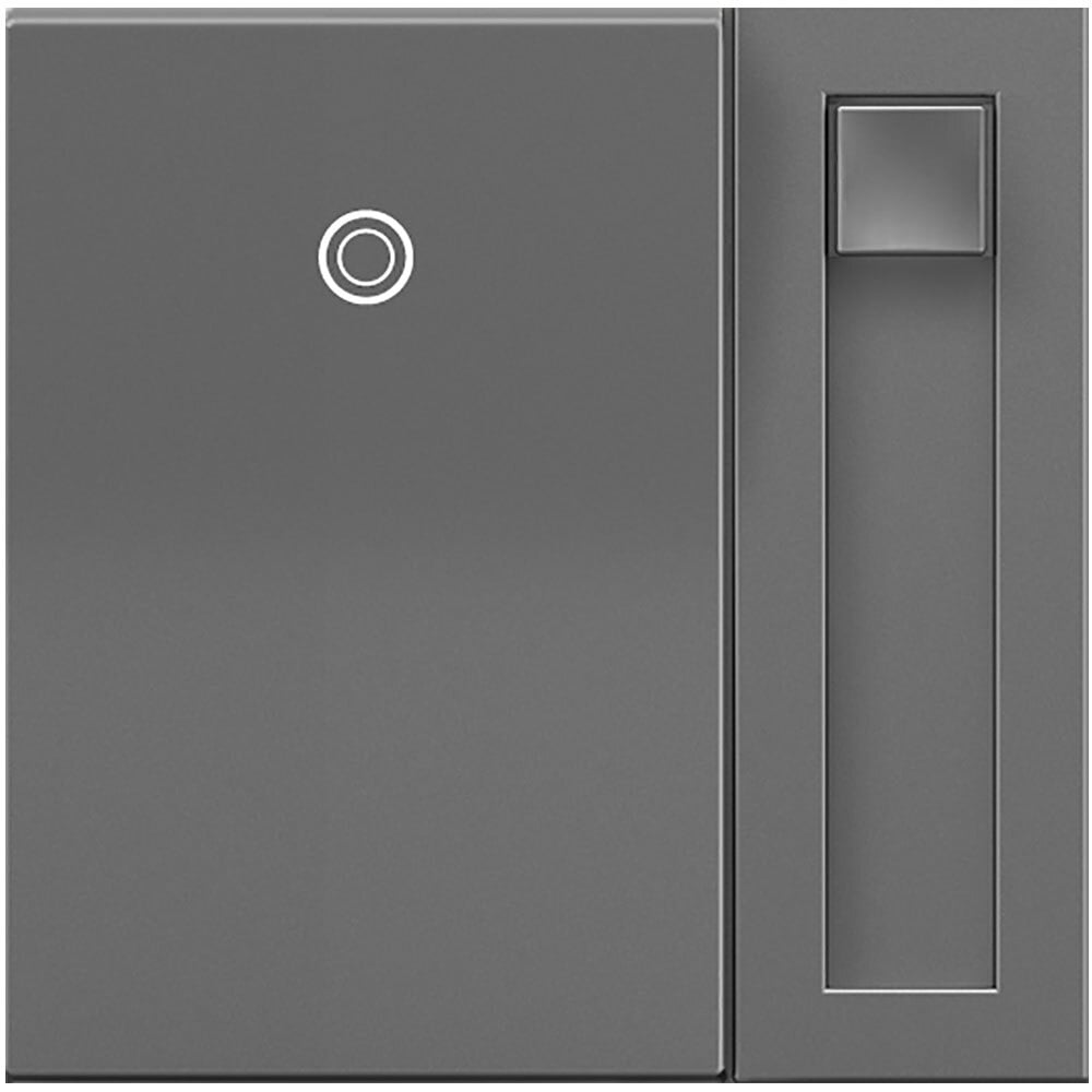 0-10 Volt Low Voltage Paddle Dimmer Magnesium