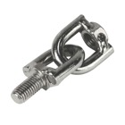 Joint, Swivel, with Stud, Size 1/2 Inch, Opening Size 1-1/2 Inch, Steel
