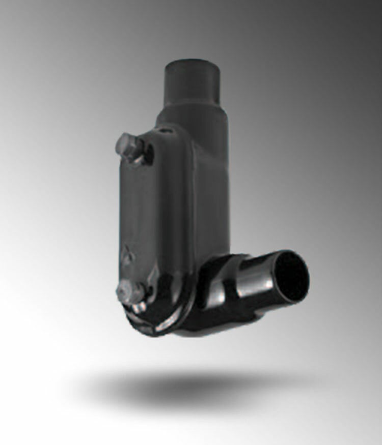 PVC Coated Galvanized Rigid FORM 8 LR FITTING 2" Trade Size