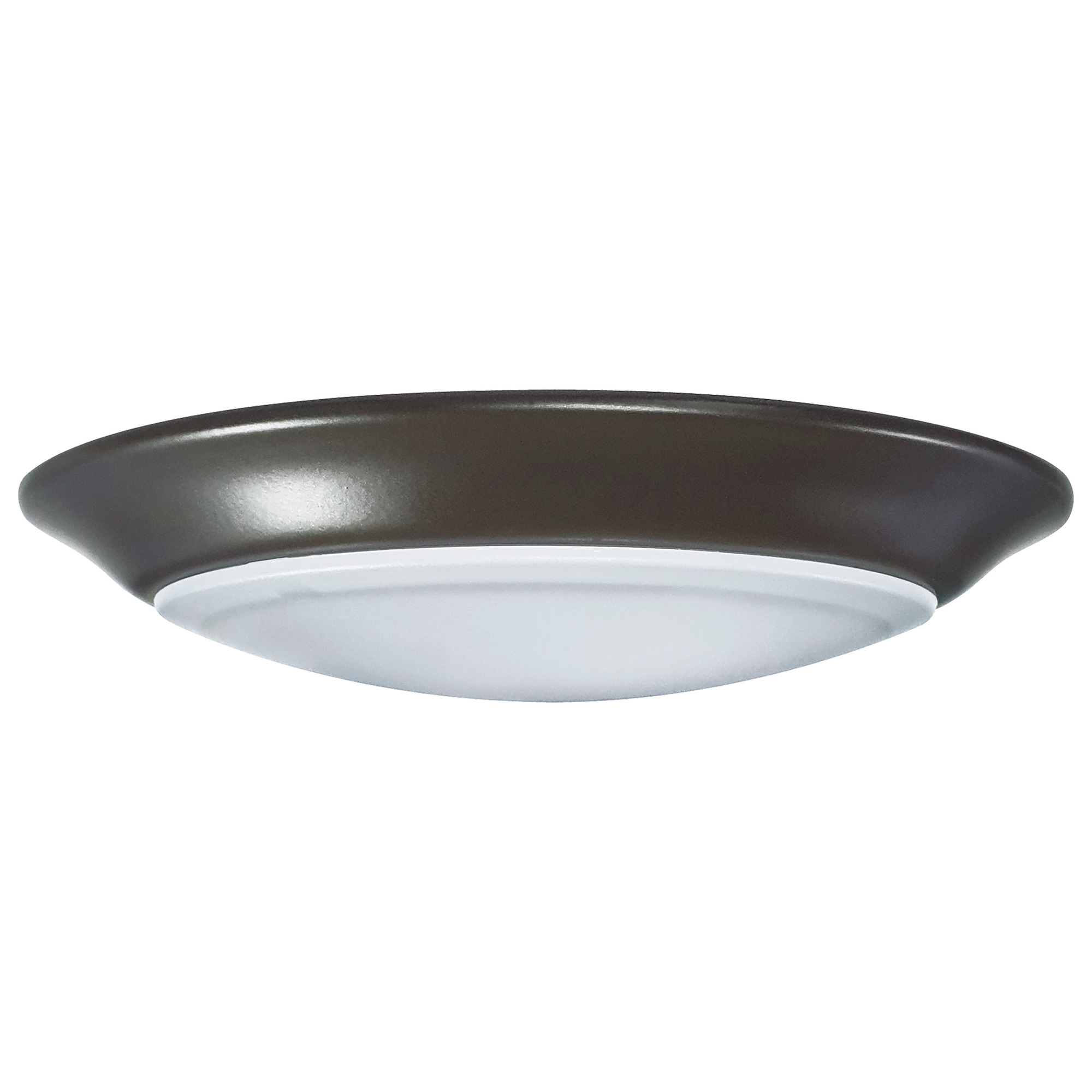 7-Inch LED Disk Light - CCT Selectable 3K/4K/5K Bronze Finish