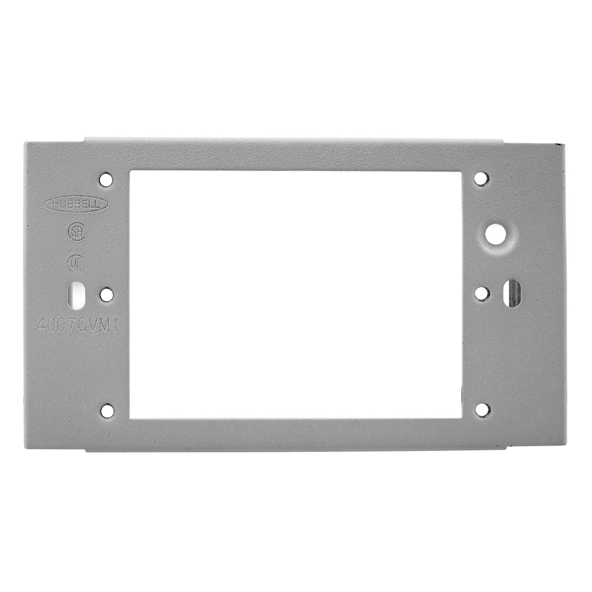 Metal Raceway Plate, 1-Gang, Vertical Mount , HBL4750 Series