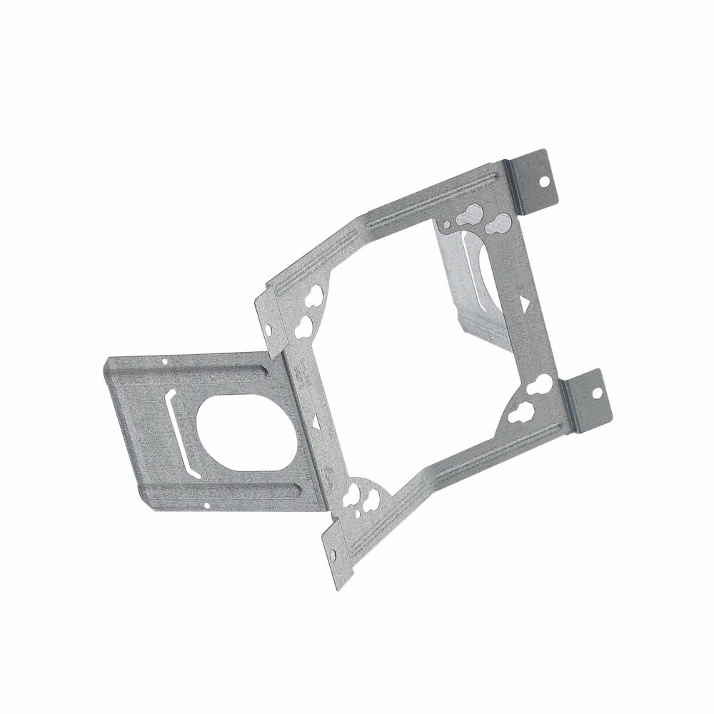 Eaton B-Line series box support fasteners, Ruff-IN products, 1" Height, 1" Length, 1" Width, 0.343lbs, Stud size: 3.5" and 2.5", Double sided box support bracket, Pre-galvanized