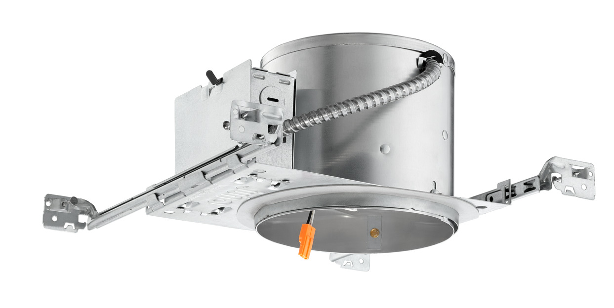 QC6 J6 Quick Connect 6 inch LED New Construction Recessed Downlight Housing