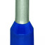 Insulated ferrule sleeve - Wago (216 series) - for 1 x 2.5mm2 - Blue color - length 14mm - Diameter 4.2mm insulated collar / 2.2mm ferrule