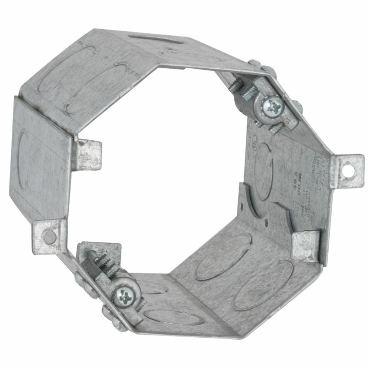 GORILLA-RING Concrete Ring for Ceiling Fan Support 4 In. Dp. DoubleRowSide KO