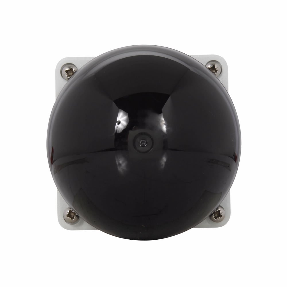 M22 Complete Palm Switch, 22.5 mm, Mushroom Head Button, Momentary, Non-illuminated, Button: Black, 1NO-1NC, IP67, IP69K, NEMA 4X, 13, 1,000,000 Operations, Base: Black, Enclosure: Gray