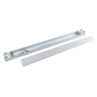 4 2 lamp Complete Strip Fixture, Wired for Type B T8 LED Tubes