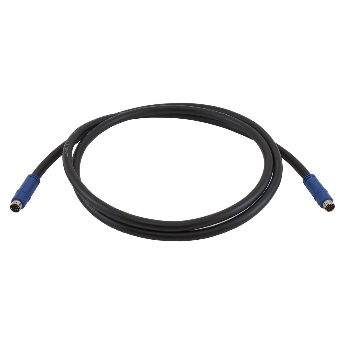 Patch Cord, AV, 8-Pin, Plenum, Black, 75'