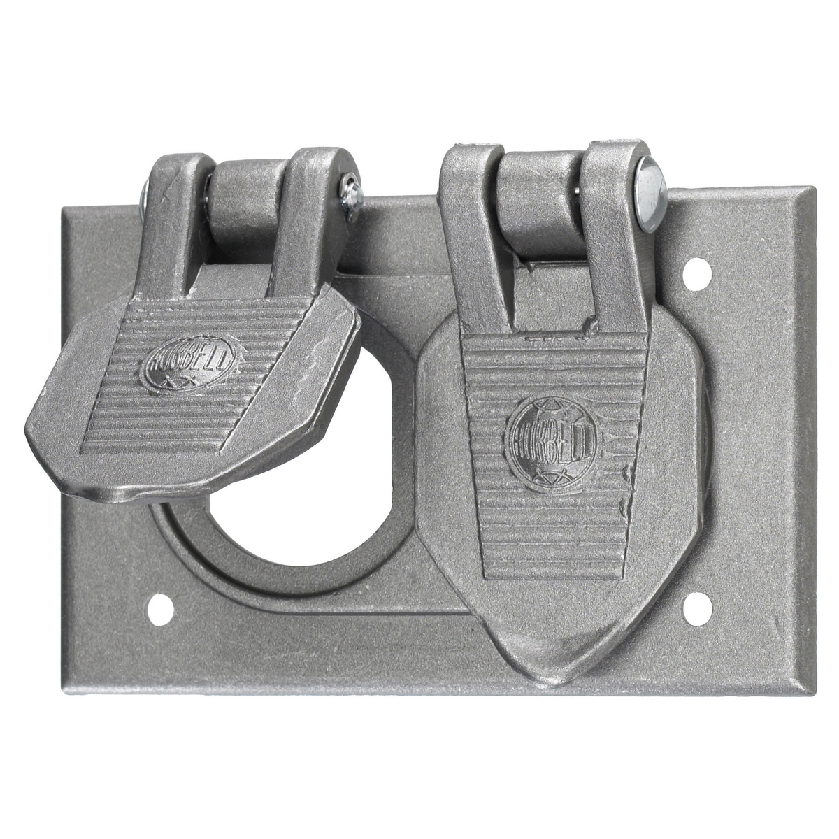 Twist-Lock Devices, Weatherproof Covers, Accessories for 15 Amp 2 and 3 Wire Devices, Cast aluminum, for FS/FD box mount
