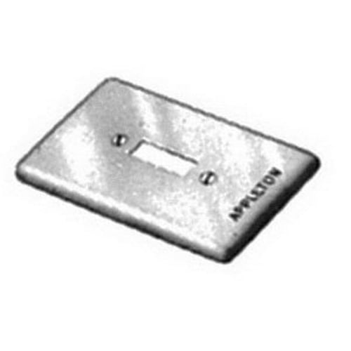 Steel Toggle Switch Cover, 1-Gang