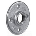 1 Inch, Flange Plate, Malleable Iron-Zinc Plated, For Use with Rigid/IMC Conduit