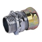 Compression Connector, Raintight, Conduit Size 1 Inch, Material Steel, For use with EMT Conduit