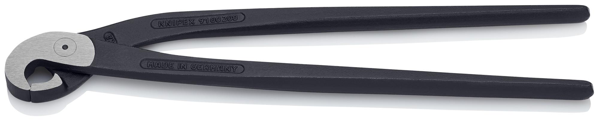 Tile Nibbling Pincers, 8 in., Bare Handles, Polished