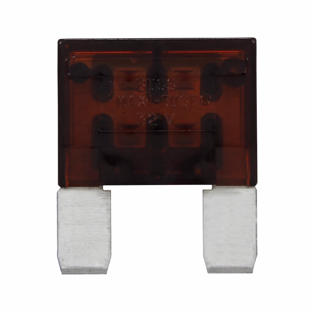 Eaton Bussmann series MAX MAXI fuse, Color code tan, 32 Vdc, 70A, 1 kAIC, Non Indicating, MAXI fuse, Blade end, Colored plastic housing, zinc fuse element