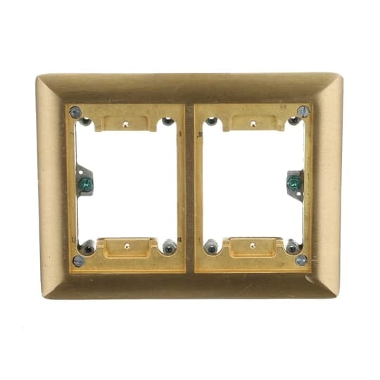 Two Gang Carpet Activations for 640 Series, Brass