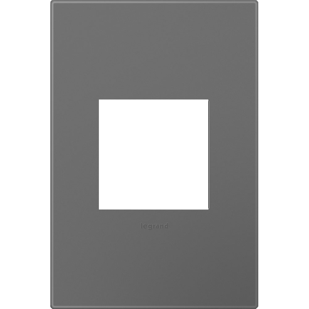 1 Gang 2 Module adorne Wall Plate Magnesium