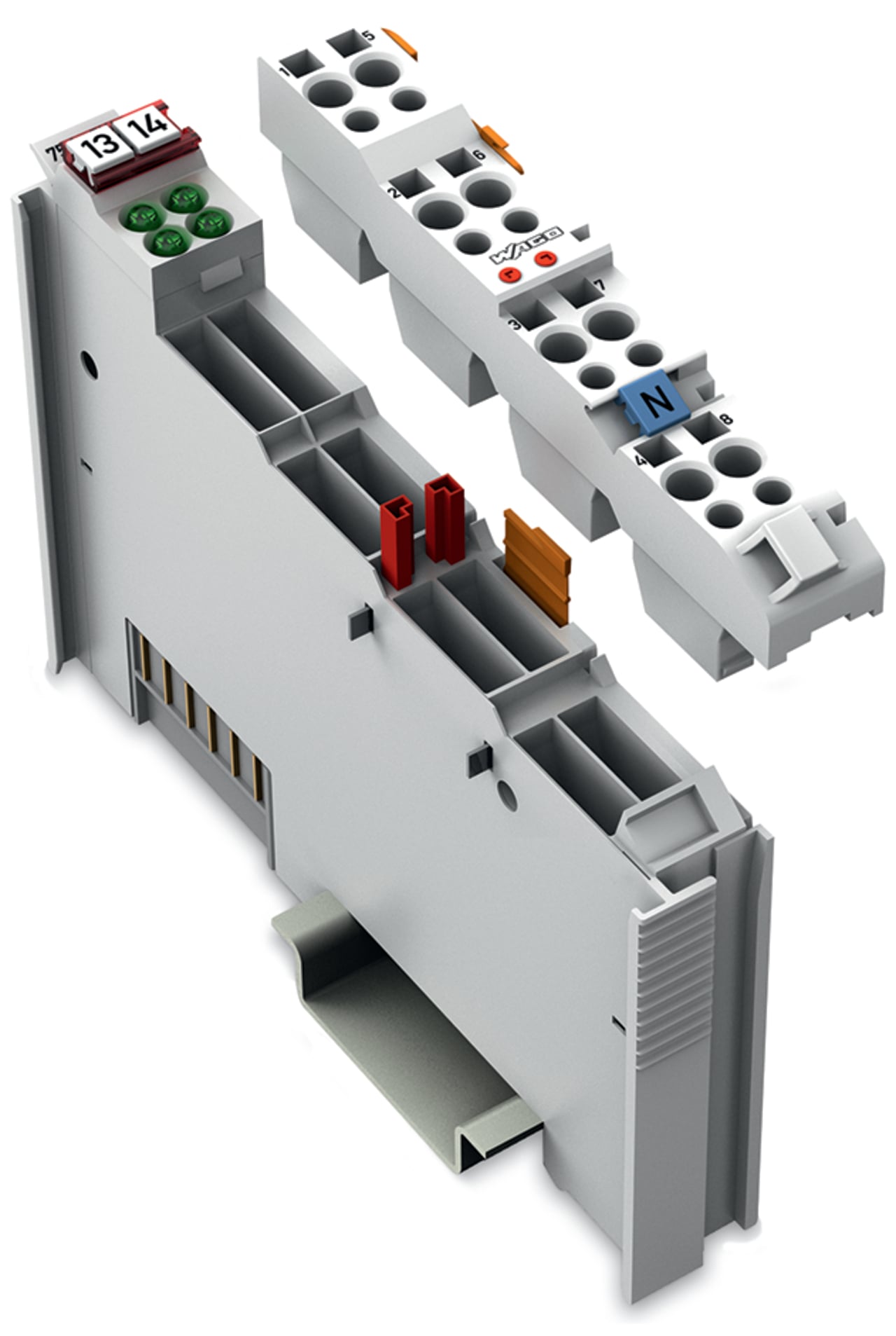 4-channel digital output; 230 VAC; 0.25 A; Solid-state