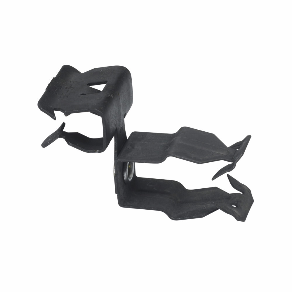 Eaton B-Line series conduit support fasteners, Beams, Flange, 1" Height, 1" Length, 1" Width, 0.065lbs, Conduit size: 0.5" EMT, Push-type conduit to beam fasteners, .31" Min mount size, .5" Max mount size