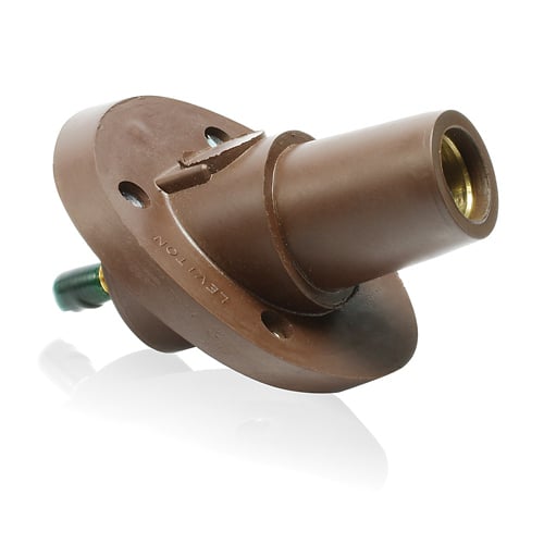 23R24-SH 23 Series Single Pole Panel Mount Receptacle, 600 V, 690 A, 250-750 MCM Wire, Threaded Stud Connection