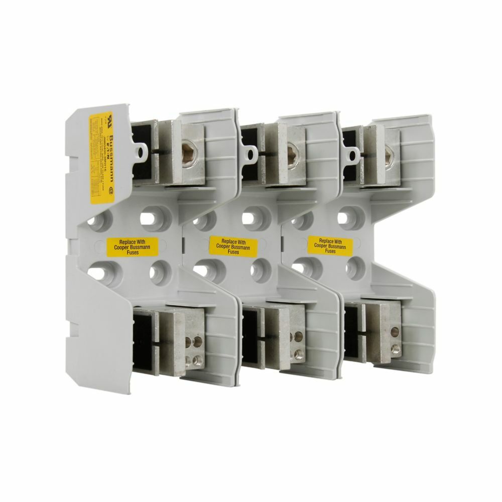 Eaton Bussmann series JM modular fuse block, 600V, 225-400A, Three-pole, 16