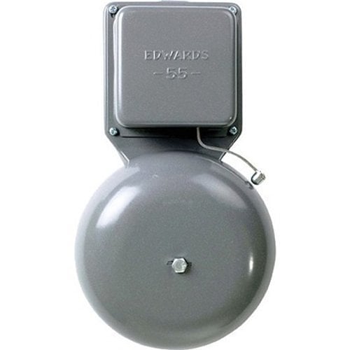 55 Series Bell, Ideal for Light Duty Installations, Suitable for AC Powered Security Systems, 4.8 VA, Inch Gong Size, 24AC, 0.2A