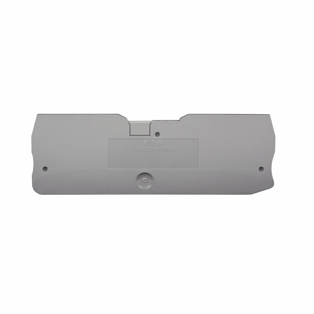 Eaton, Eaton, End Cover, Gray, Used With: XBQT15D22, XBQT15D22PE