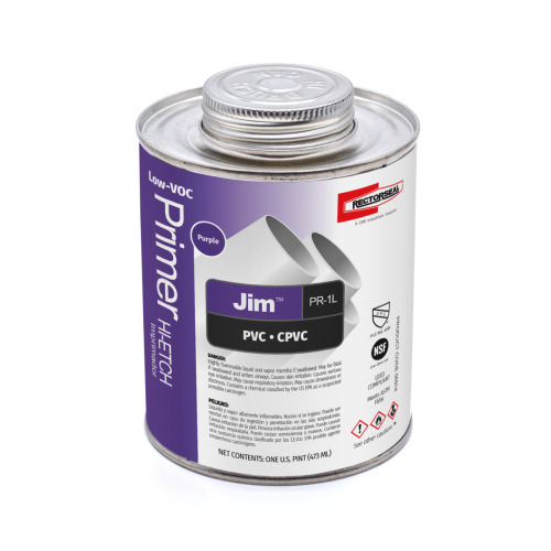 Jim Low-VOC PR-1L Hi-Etch Primer, 1 Pint, Purple