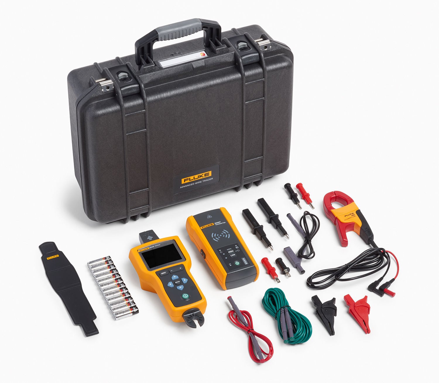 The Fluke 2062 Advanced Pro Wire Tracer accurately and safely troubleshoots energized and de-energized wires in residential, commercial, and industrial environments up to CAT IV 600 V, offering the highest protection available.  The patented Smart Sensor technology makes wire tracing faster and easier.  It locates and displays energized wires within walls, floors, and ceilings, helping you visualize and pinpoint the orientation of energized wires, eliminating guesswork.