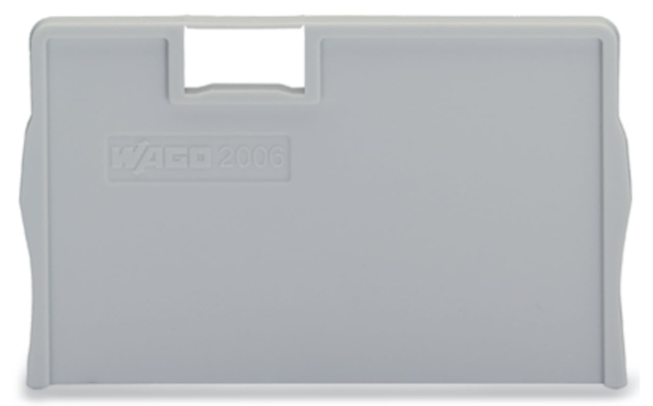 Seperator plate; 2 mm thick; oversized; gray