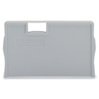 Seperator plate; 2 mm thick; oversized; gray