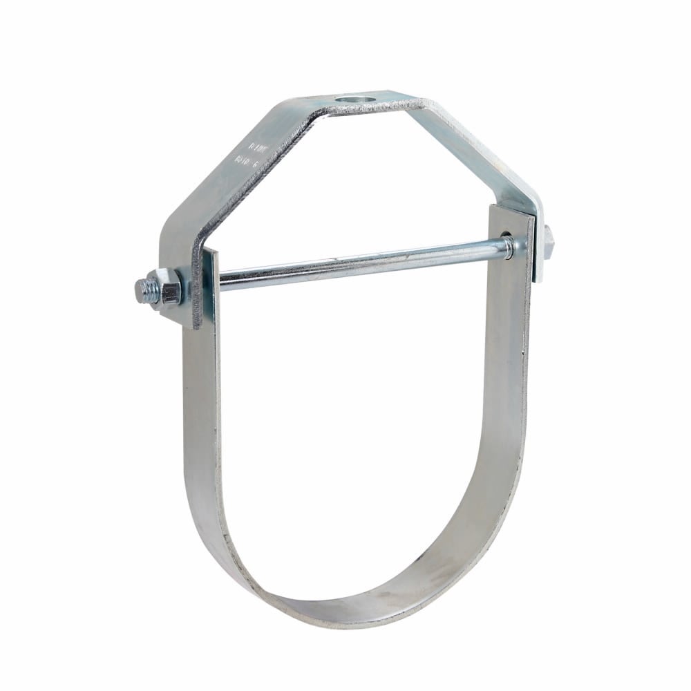 Eaton B-Line series clevis hanger, 1.75" H x 12.9380" L x 11" W, Steel, Stainless steel type 304, 8" max pipe size