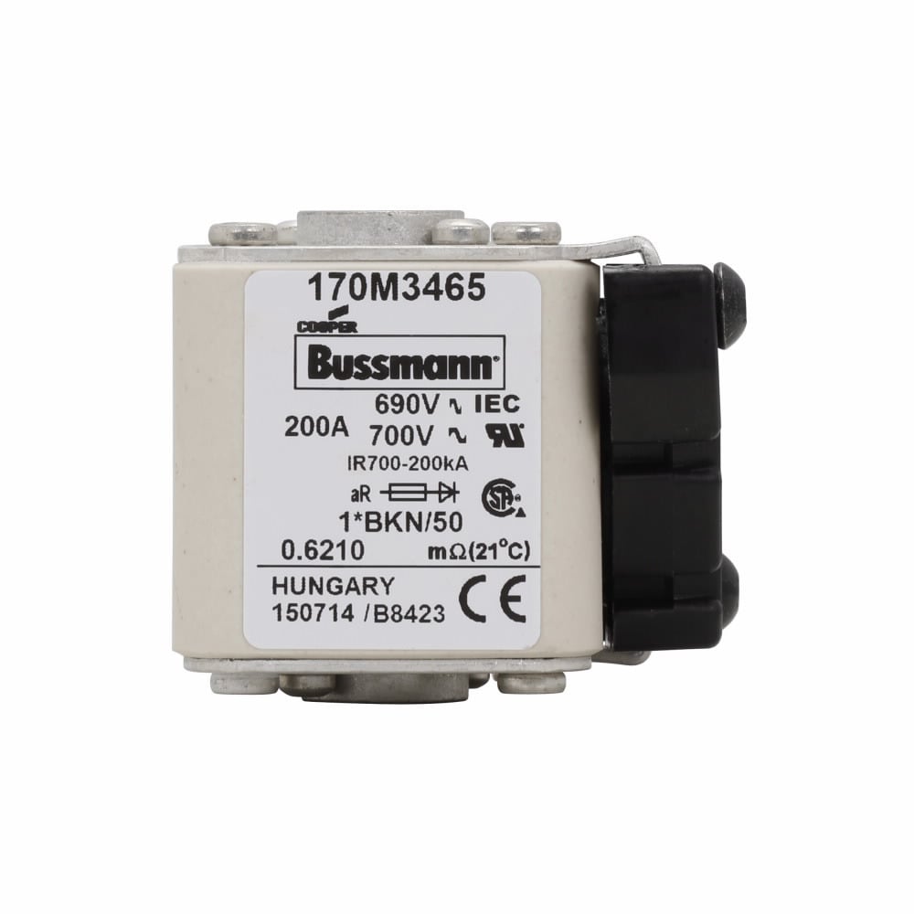 Fuse-link, high speed, 200 A, AC 690 V, compact size 1, aR, IEC, UL, single indicator