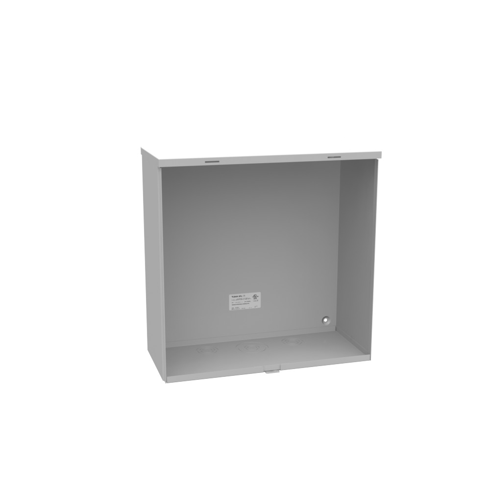 18x8x18 Hinge Cover Type 3R UL Listed Steel Knockouts ANSI 61 Gray Formed Hinges Padlocking Flip Latch Emboss Mounting Holes in Back