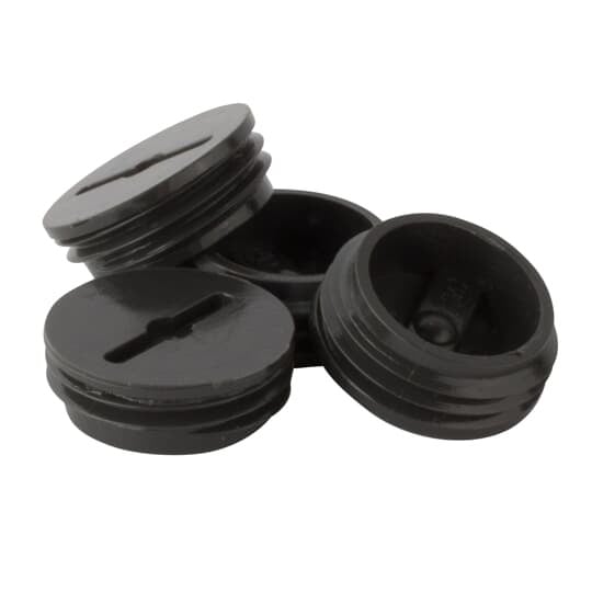 Close-Up Plug, Hub Size 1/2 Inch, Color Bronze, Material Plastic