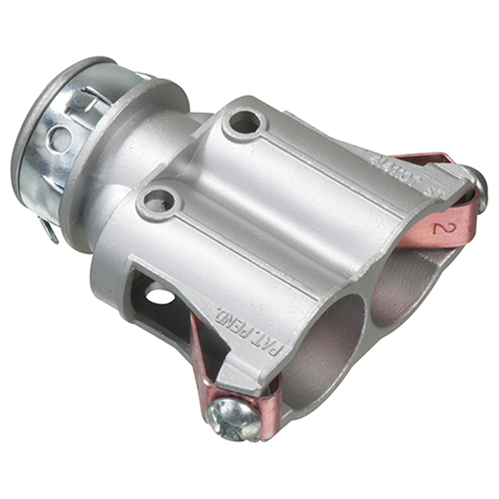 Stop wasting time with set screws, locknuts, and clamps. Instead, use Arlington's SNAP2IT line of connectors for quick and easy installations. The tool-less design accepts many cable types, simply snap the cable into the fitting and snap it into the box. That is all there is to it. The fitting is zinc die-cast for strength and longevity and is cULus listed. Fits a 3/4" knockout and supports two cables ranging between 0.525"-0.690" each.