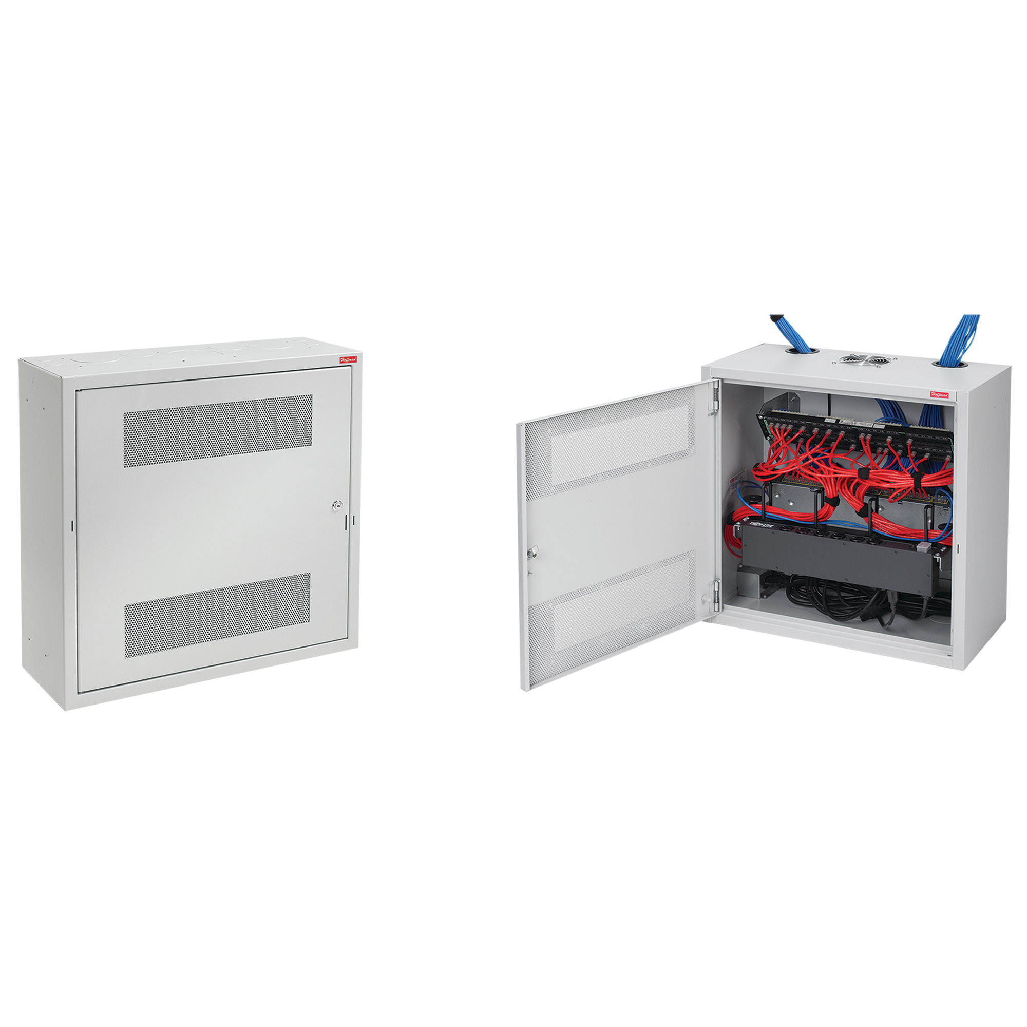 D-Box Type 1, 24.00x24.00x8.00, Lt Gray, Steel