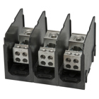 Power Distribution Block, High SCCR, Dual Rated, Line Conductor Range 350-4, Load Range 350-4, 2 Ports Per Pole Line Side, 2 Ports Per Pole Load Side, 2 Pole, UL, CSA
