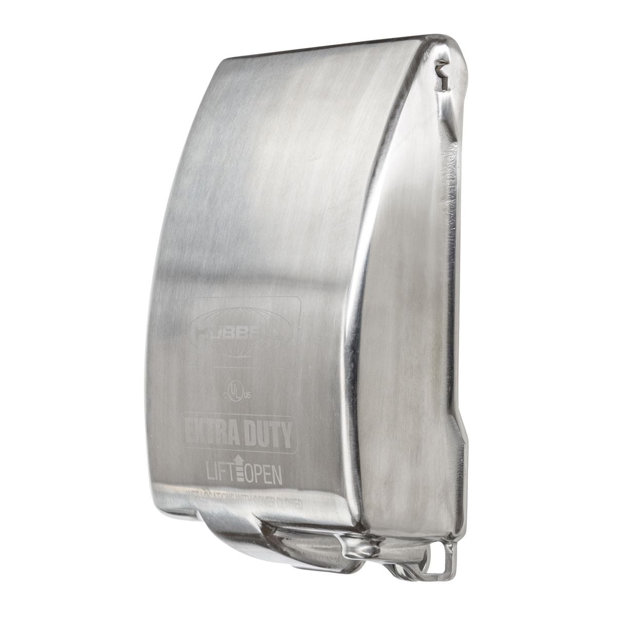 1 Gang, Stainless Steel While-In-Use Cover, 3R