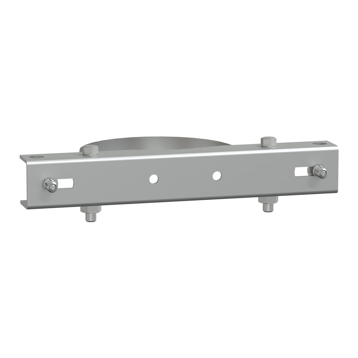 Post fixing device WM PanelSeT, length 300. For post max 675. Max. Load:100kg.