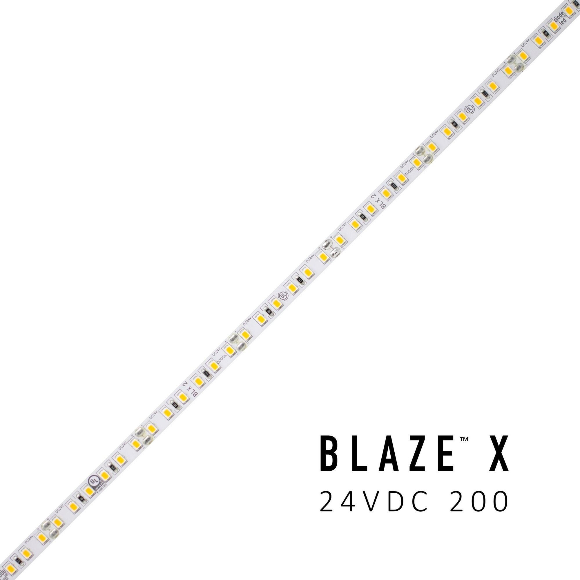 BLAZE X 200 LED Tape Light, 24V, 3500K, 100 ft. Spool
