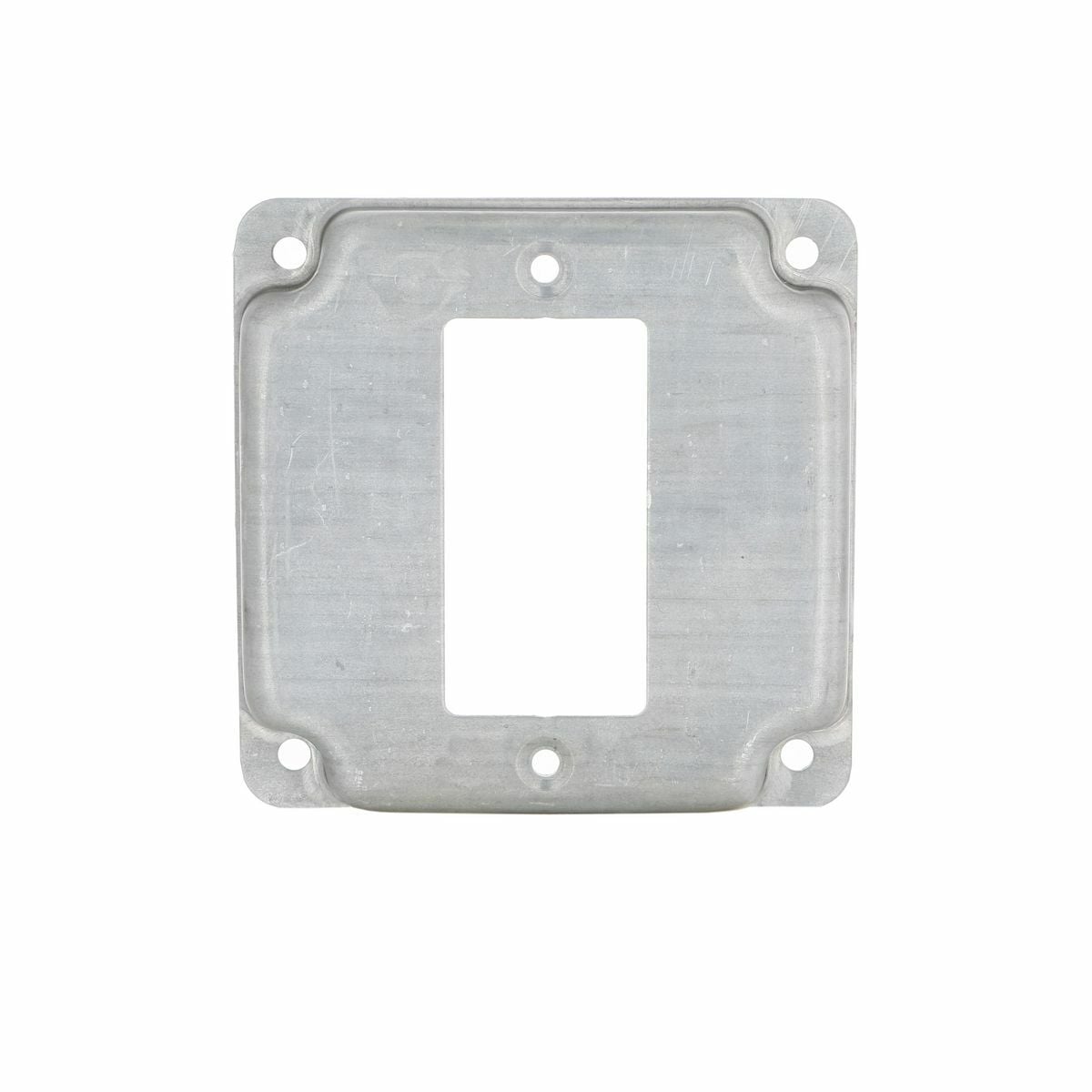 4 In. Square Exposed Work Covers - Raised 1/2 In., 1 GFCI