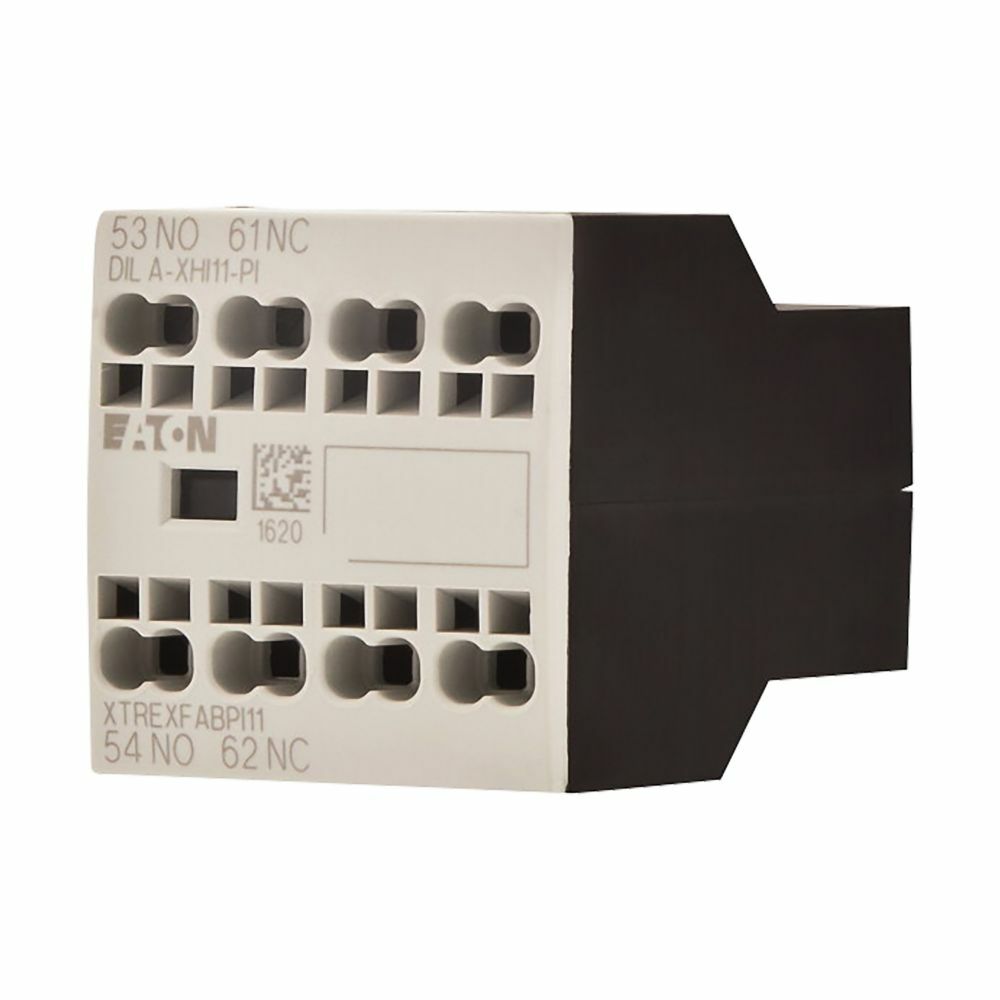 Eaton XT IEC contactor aux contact, DILA-XHI11-PI, Two-poles, Front