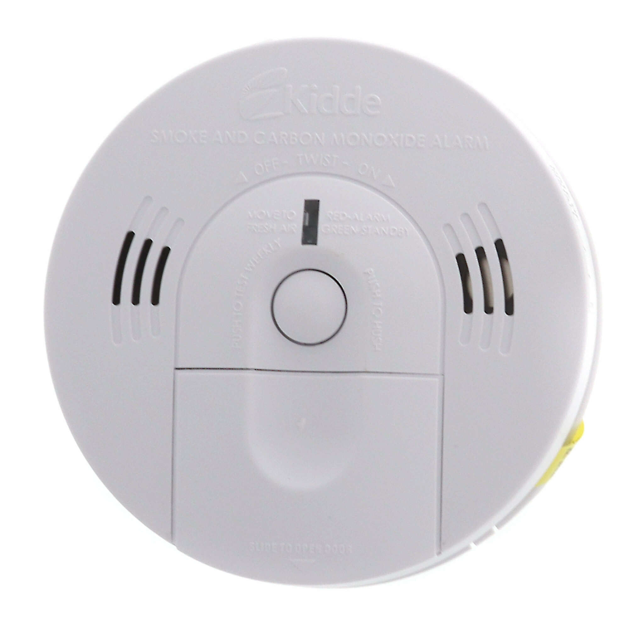 21006377-N Wire-In Intelligent Ion Smoke/CO Alarm, Front Load Battery, Voice