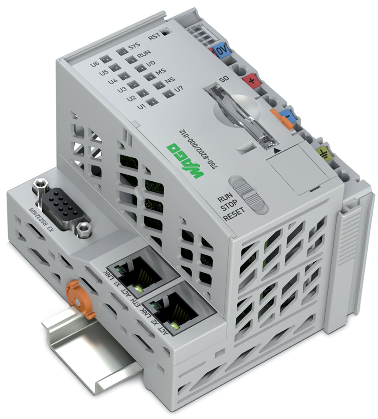 Controller PFC200; FG2; 2 x ETHERNET, RS-232/-485
