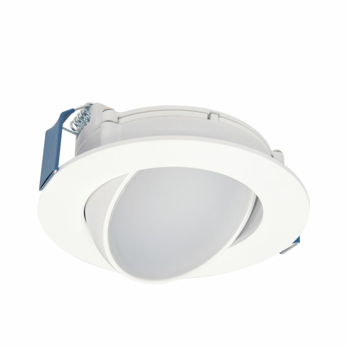 4" Field Selectable Adjustable Round Directional, 600lm, Matte White