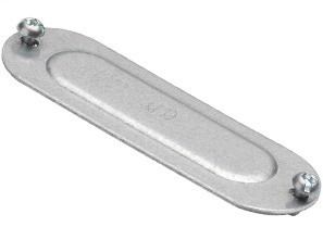 Cover, Conduit Body, Aluminum, Size 2 1/2 - 3 Inch